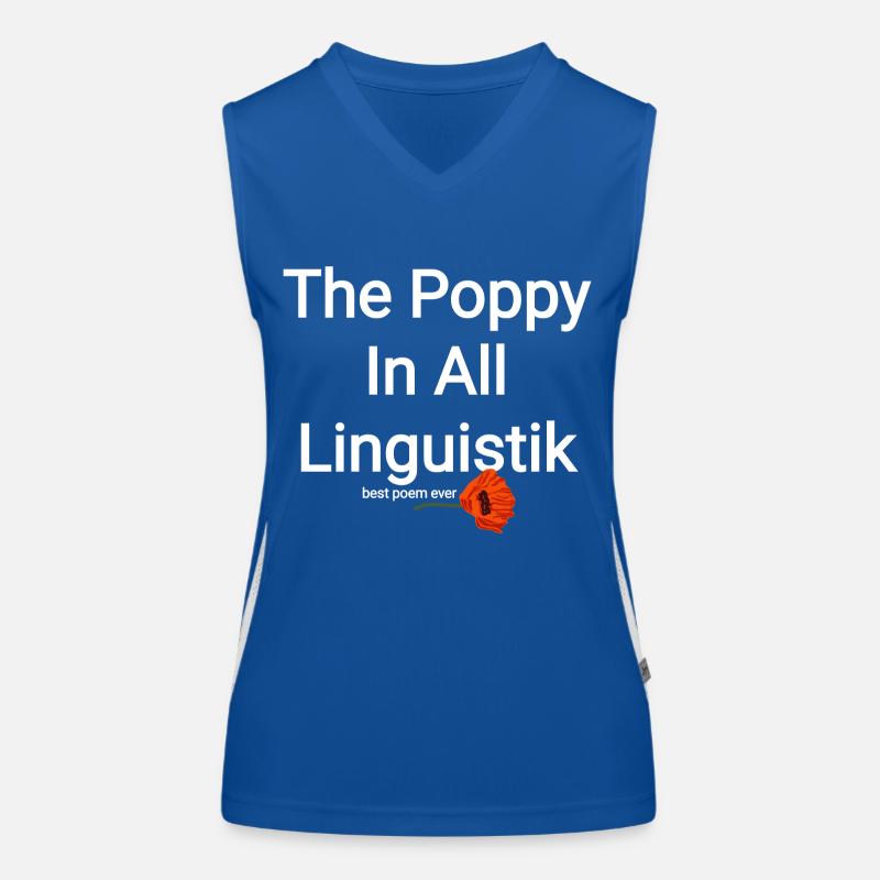 Denker Dichter Poet Funktionelles Kontrast-Tank Top für Frauen