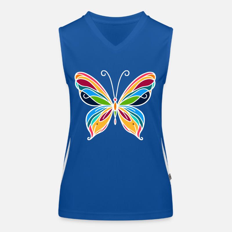 Butterfly Women's Functional Contrast Tank Top