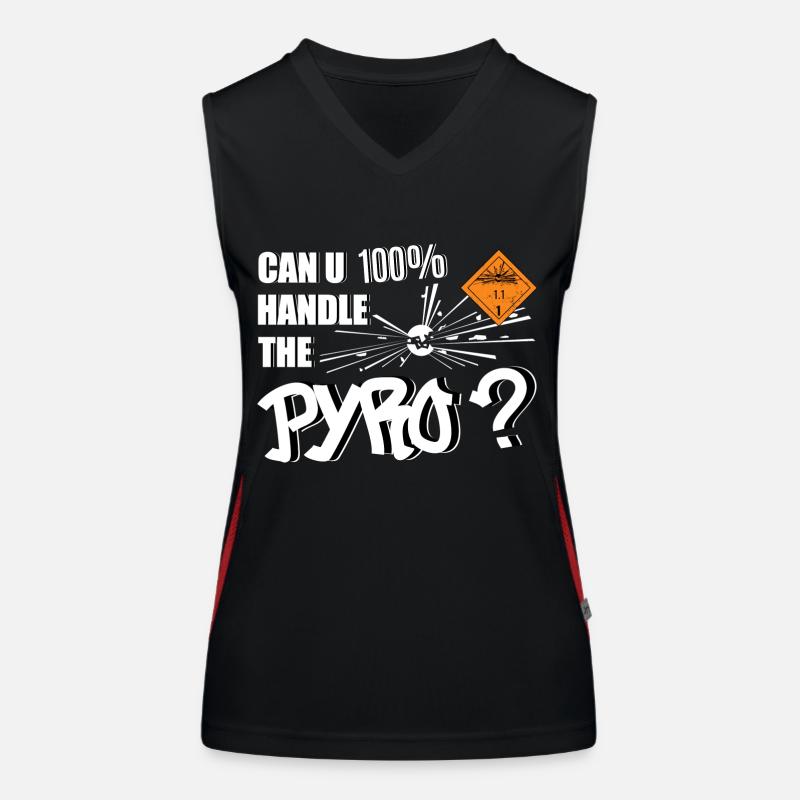 Pyro Fireworks Women's Functional Contrast Tank Top