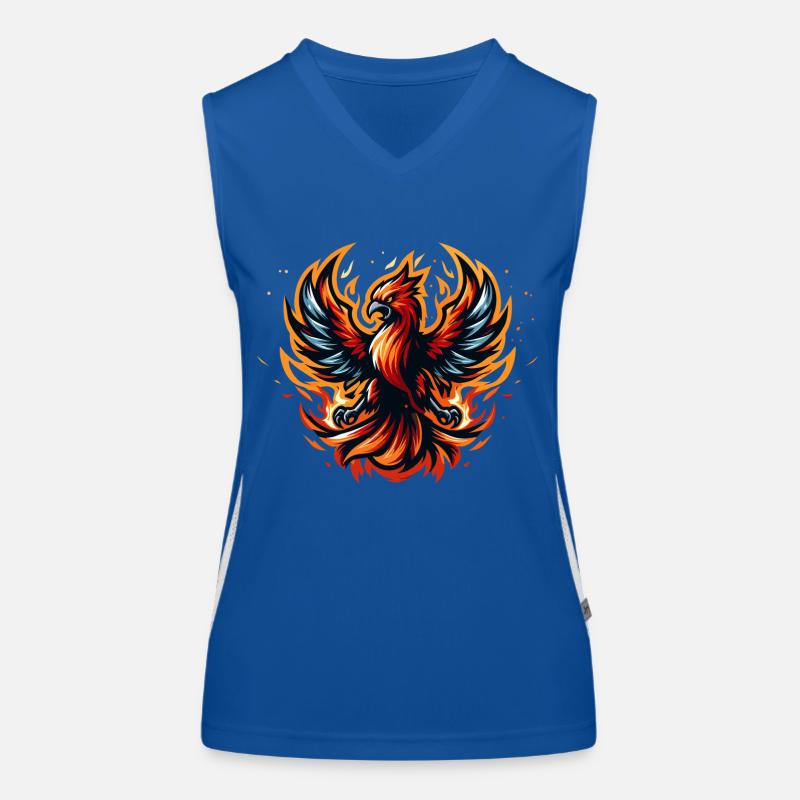 Phönix Funktionelles Kontrast-Tank Top für Frauen