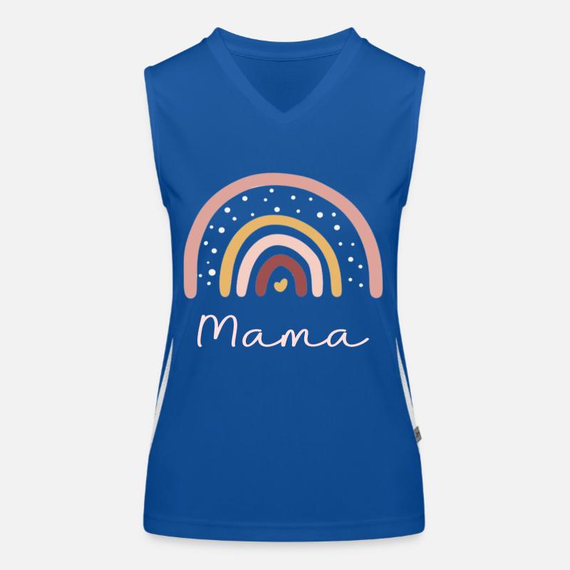 Rainbow Mom Women's Functional Contrast Tank Top