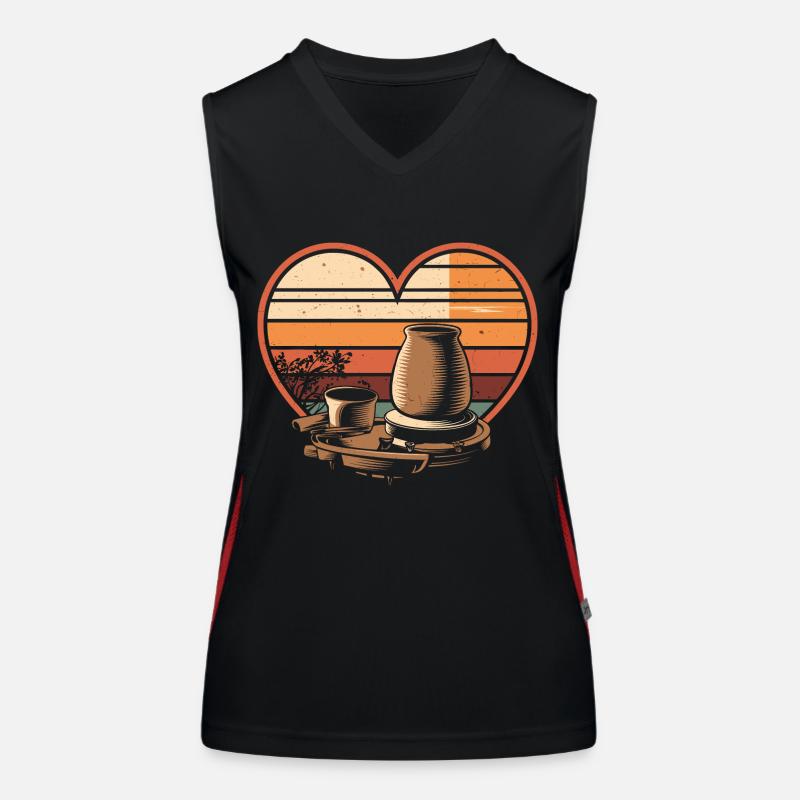 Pottery Pottery Women's Functional Contrast Tank Top