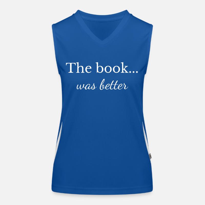 Das Buch... war besser Funktionelles Kontrast-Tank Top für Frauen