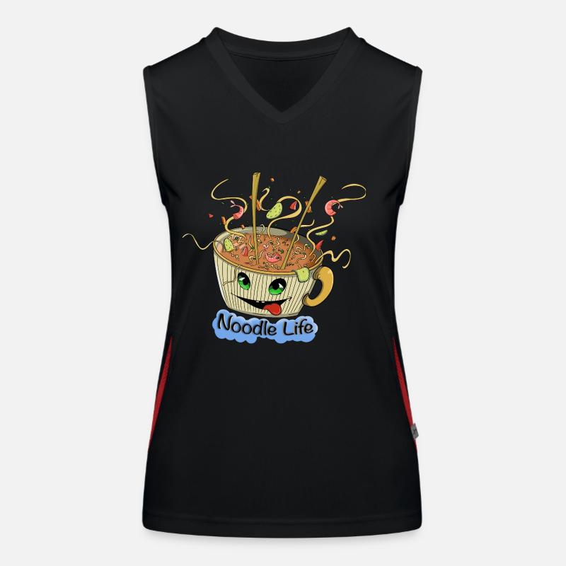 Noodle Life Women's Functional Contrast Tank Top
