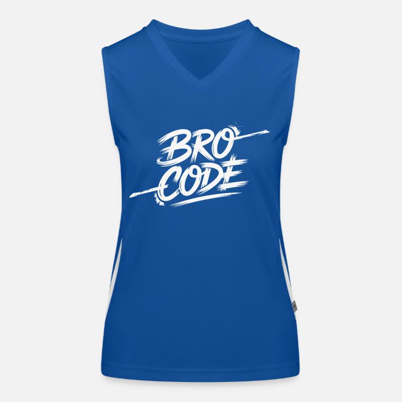 BROTHER-CODE Funktionelles Kontrast-Tank Top für Frauen