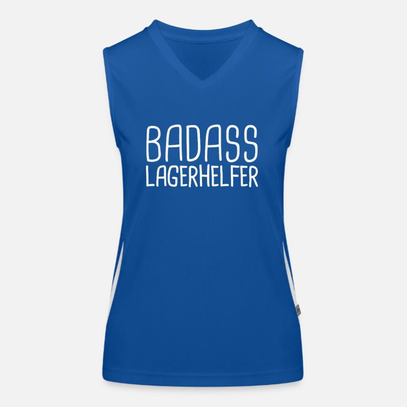 Camp Helper Badass Débardeur respirant contrasté Femme