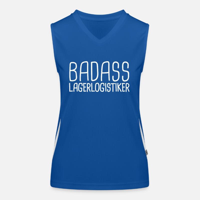 Lagerlogistiker Badass Funktionelles Kontrast-Tank Top für Frauen