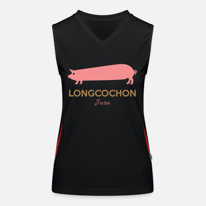 Franche Comté Longcochon Jura Débardeur respirant contrasté Femme