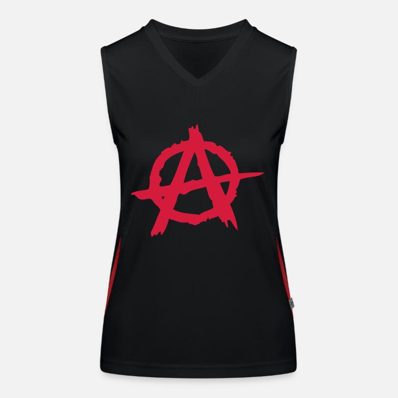 Anarchy Débardeur respirant contrasté Femme