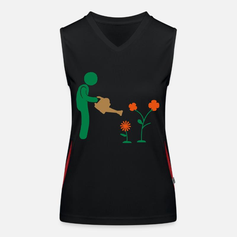 jardin Débardeur respirant contrasté Femme