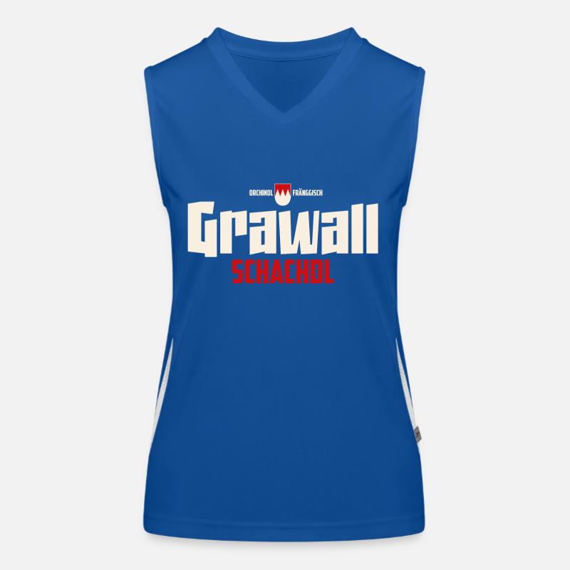 Grawallschadl Funktionelles Kontrast-Tank Top für Frauen