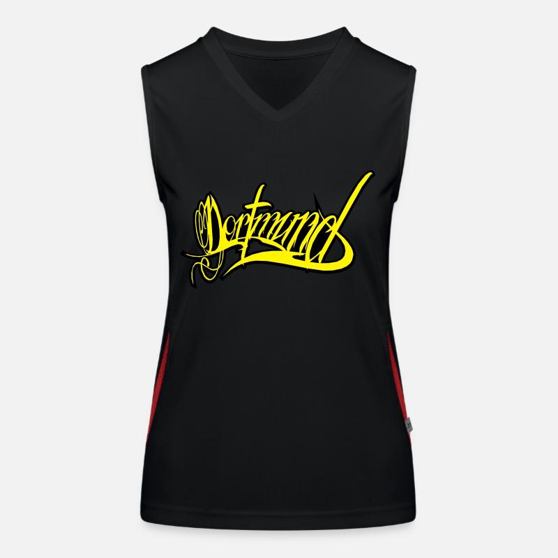 Dortmund Débardeur respirant contrasté Femme