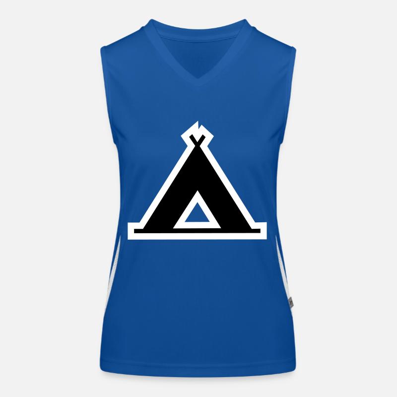 Camping love Women's Functional Contrast Tank Top
