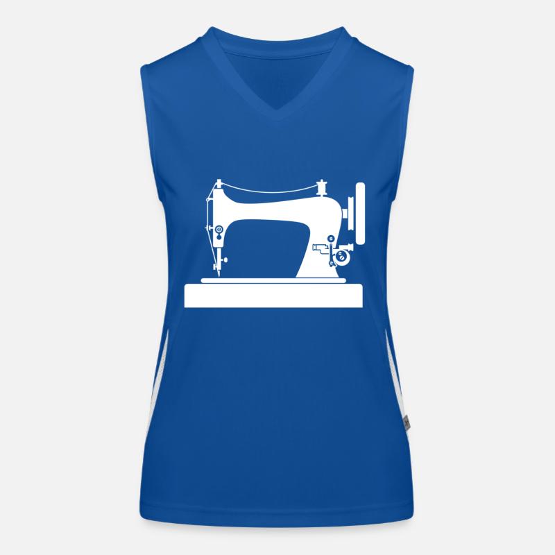 sewing machine Women's Functional Contrast Tank Top