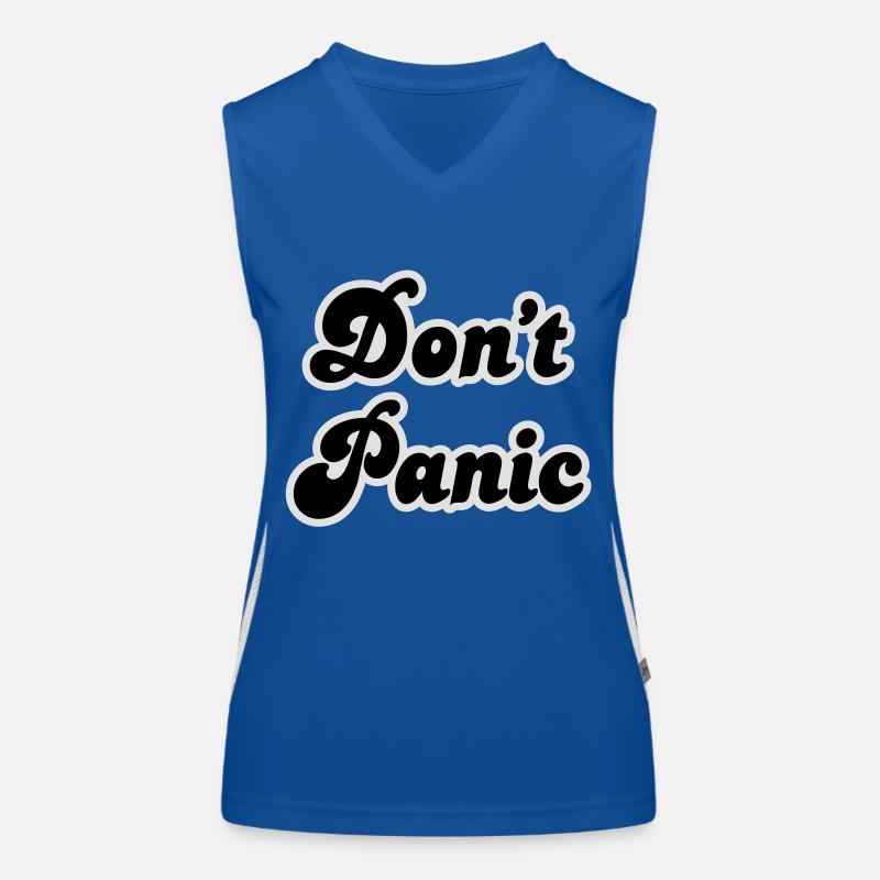 Ne paniquez pas Débardeur respirant contrasté Femme