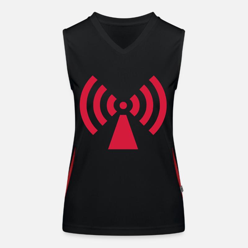 Funk Funktionelles Kontrast-Tank Top für Frauen