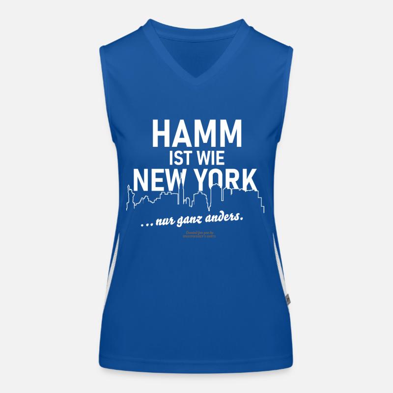 Hamm Funktionelles Kontrast-Tank Top für Frauen