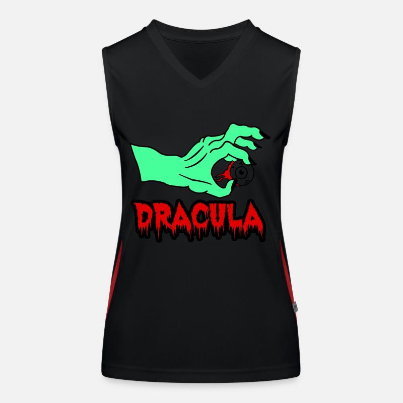 Dracula Funktionelles Kontrast-Tank Top für Frauen