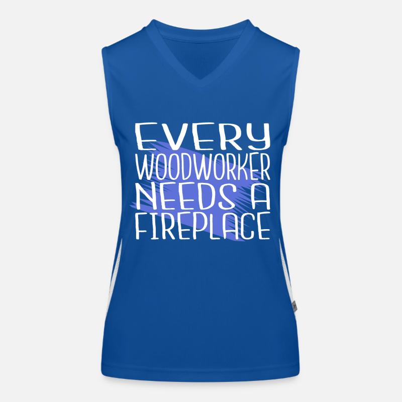 syndicat forestier menuisier ébéniste Débardeur respirant contrasté Femme