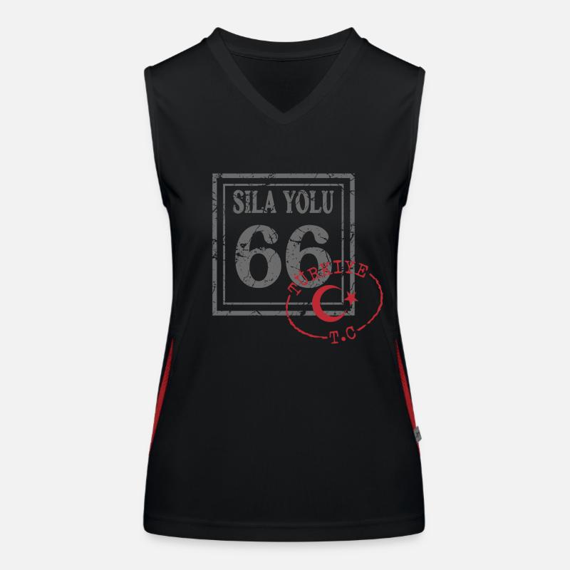 Yang Débardeur respirant contrasté Femme