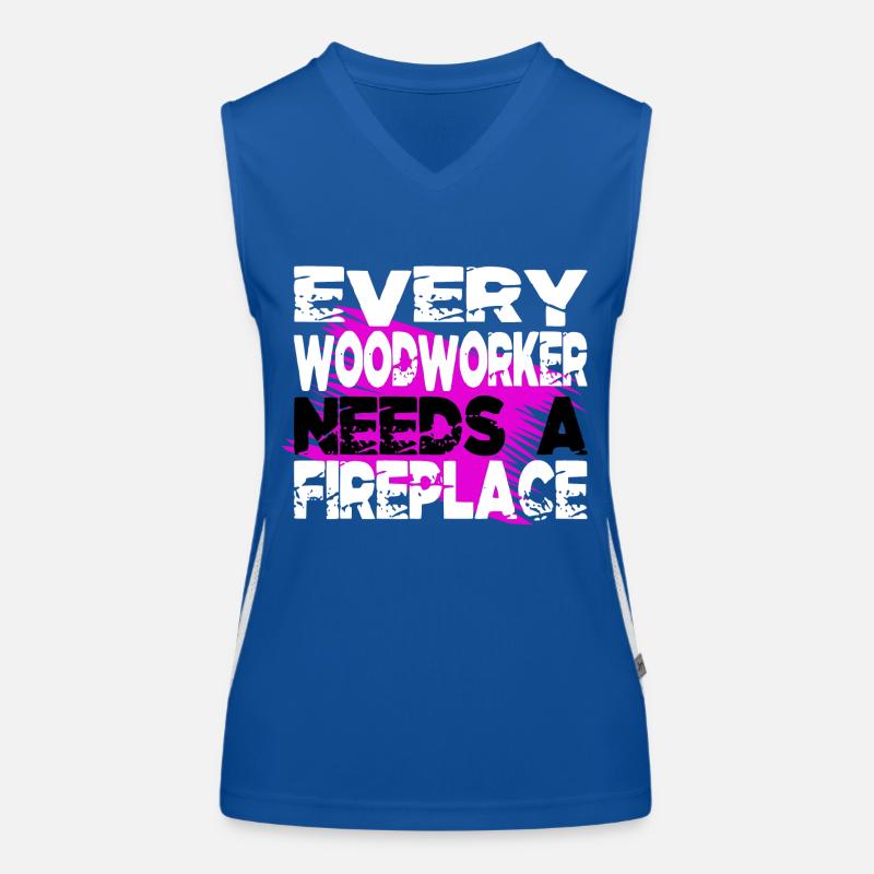 charpentier de construction Débardeur respirant contrasté Femme