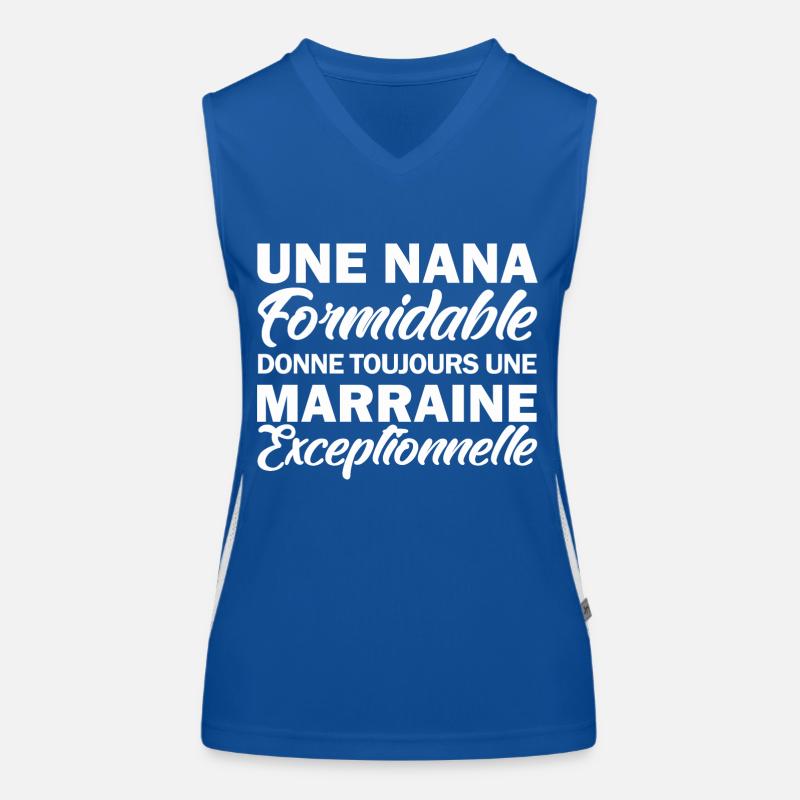nana formidable - marraine exceptionnelle Débardeur respirant contrasté Femme