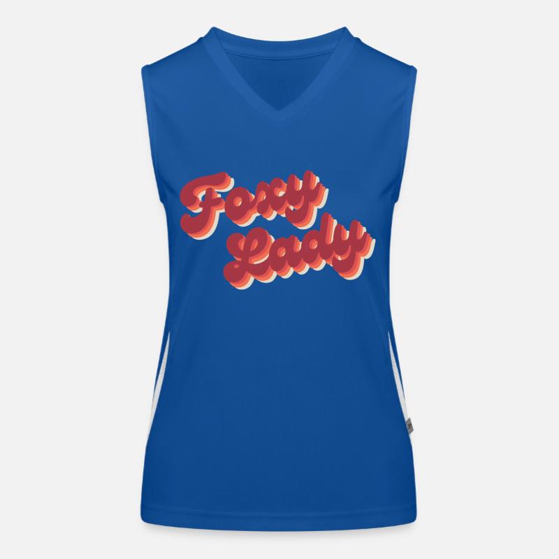 Foxy Dame Funktionelles Kontrast-Tank Top für Frauen