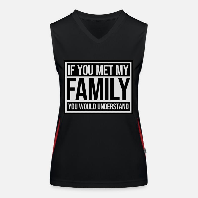 vous comprendriez citation Débardeur respirant contrasté Femme