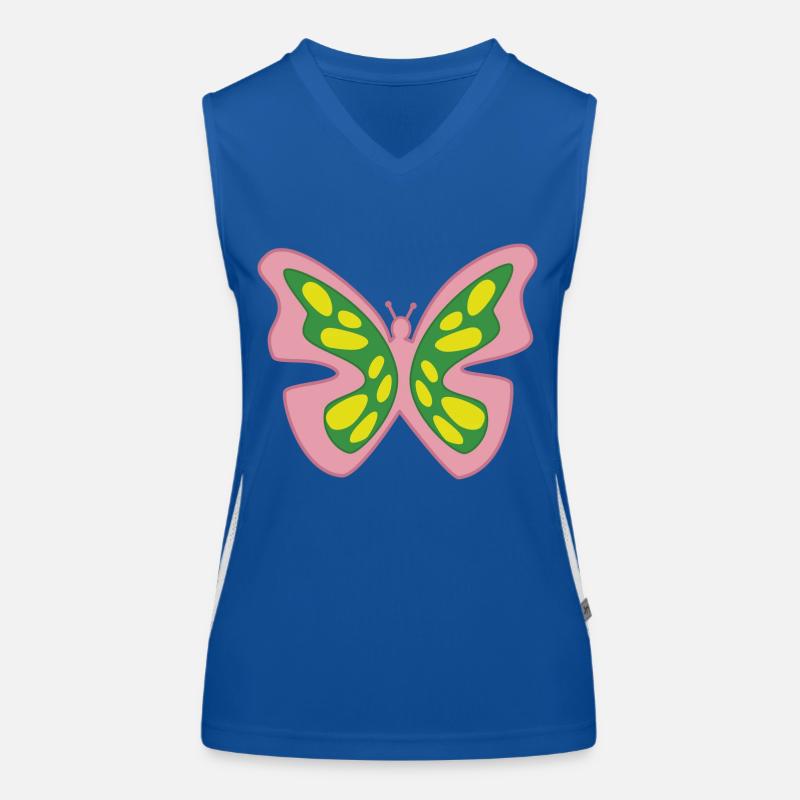 Papillon de lumiere Débardeur respirant contrasté Femme