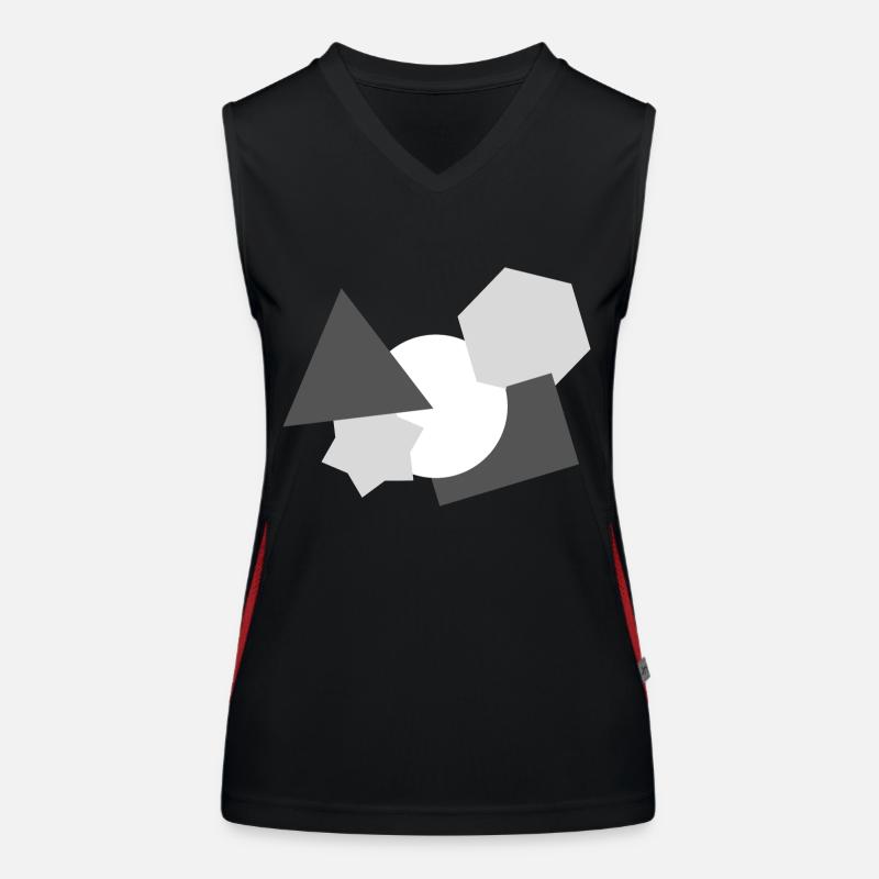 Forme Débardeur respirant contrasté Femme