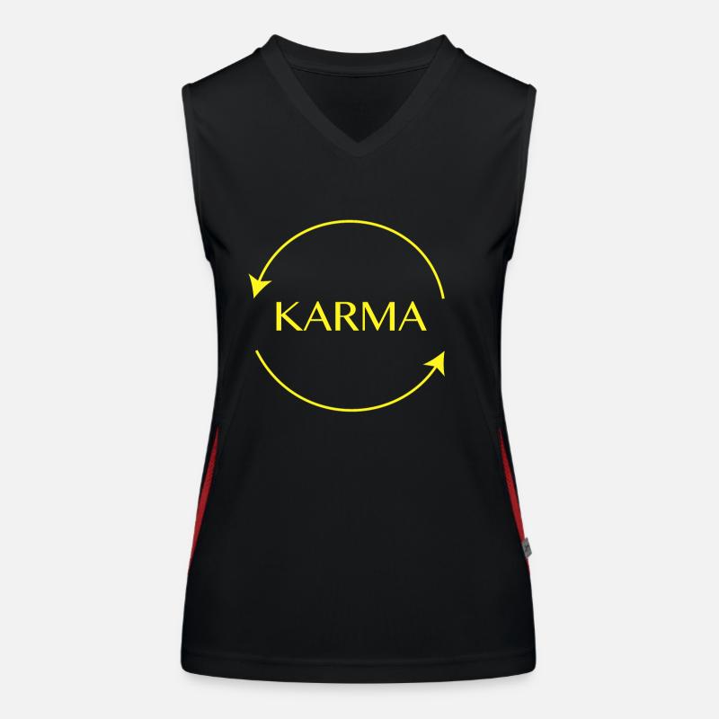 KARMA Women's Functional Contrast Tank Top