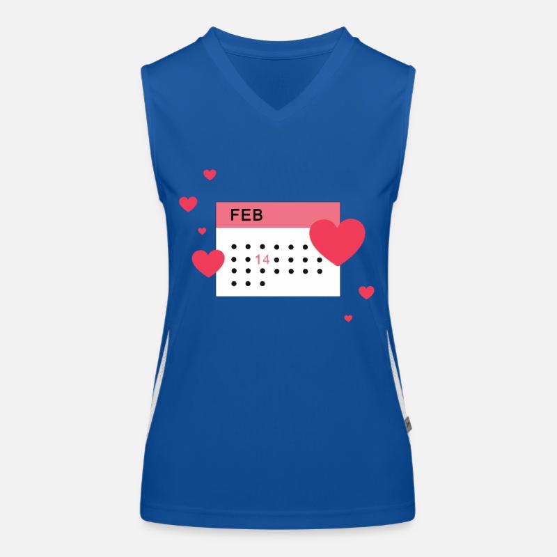 Calendrier 14 Multiple Heart Débardeur respirant contrasté Femme