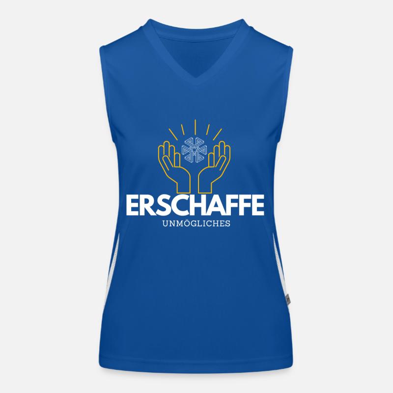 Erschaffe unmögliches Funktionelles Kontrast-Tank Top für Frauen