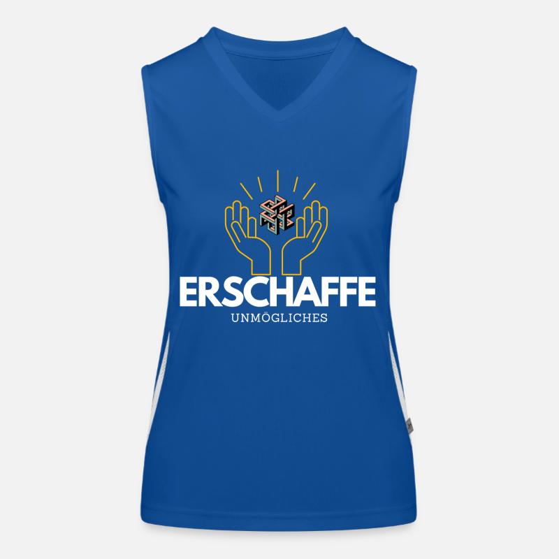 Erschaffe unmögliches Funktionelles Kontrast-Tank Top für Frauen