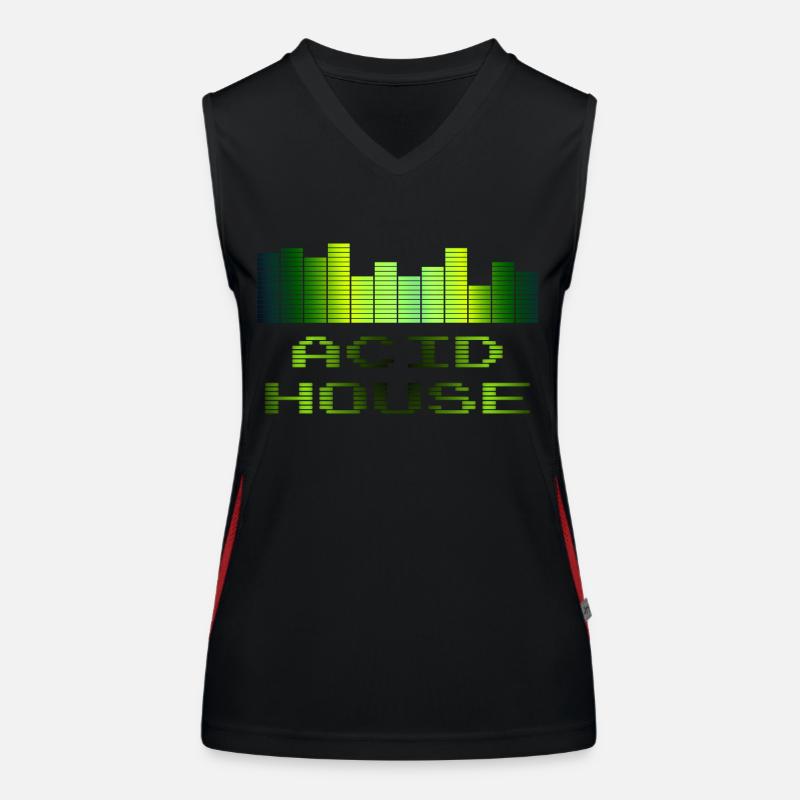 Säurehaus Funktionelles Kontrast-Tank Top für Frauen