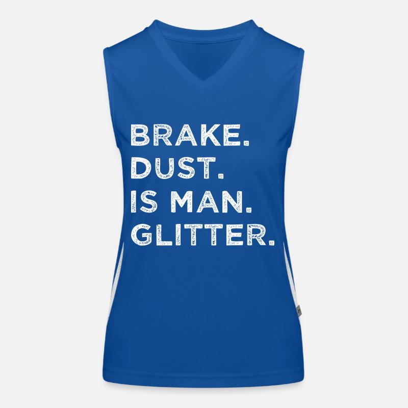 mechanics baseballapparel funny quote geek Women's Functional Contrast Tank Top