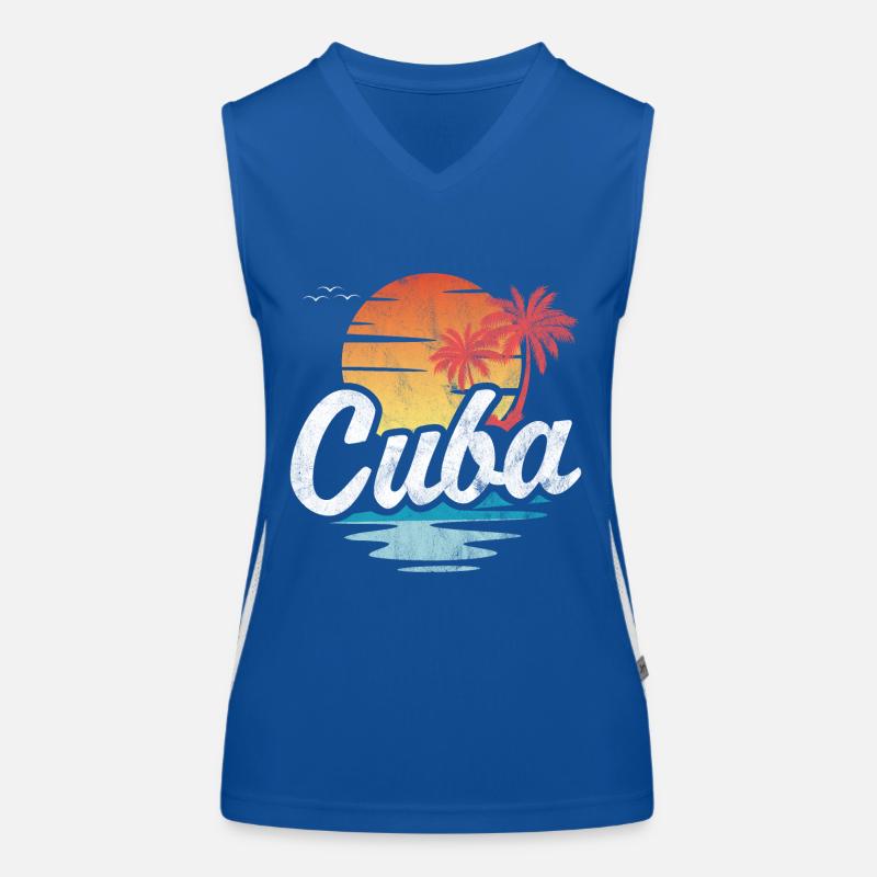 Kuba Funktionelles Kontrast-Tank Top für Frauen