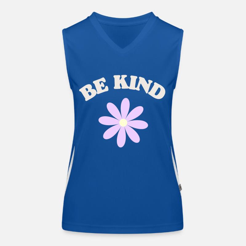 Sei nett Funktionelles Kontrast-Tank Top für Frauen