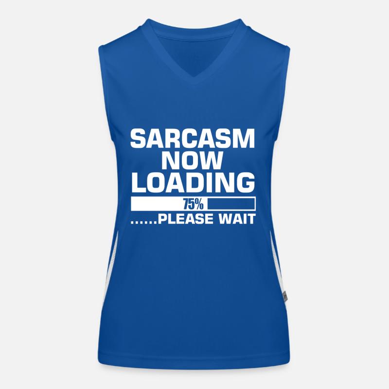SARCASM NOW LOADING Women's Functional Contrast Tank Top