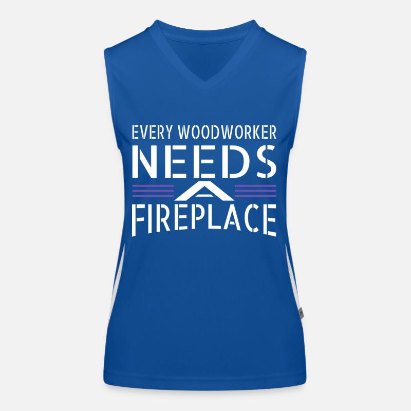 carpenter jokes forester john carpenter Funktionelles Kontrast-Tank Top für Frauen