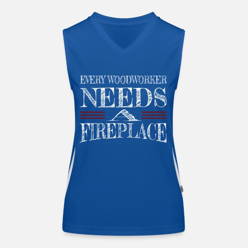 jackhammer lets play carpenter tshirts statement Funktionelles Kontrast-Tank Top für Frauen