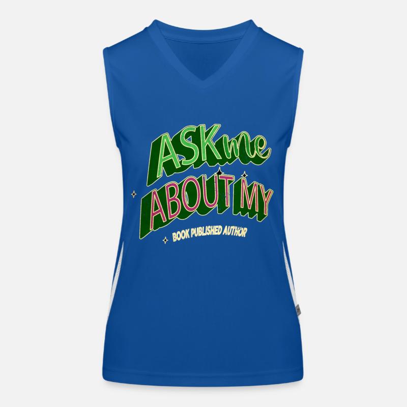 editor quote contentwriter gift coffeecups fun Funktionelles Kontrast-Tank Top für Frauen