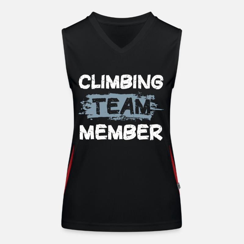 Climbing Team Funktionelles Kontrast-Tank Top für Frauen