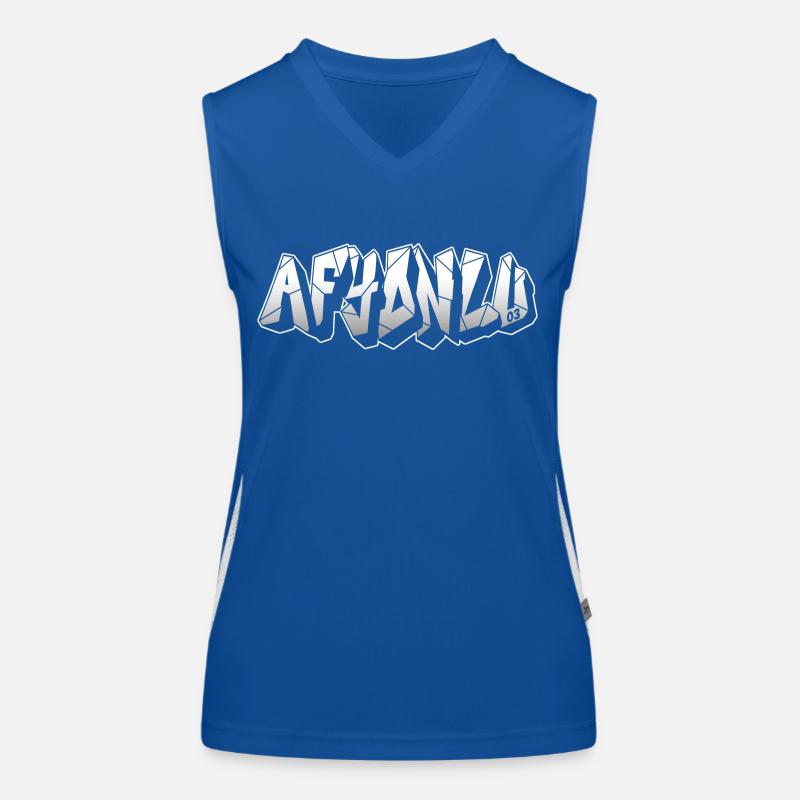 Afyonlu Funktionelles Kontrast-Tank Top für Frauen