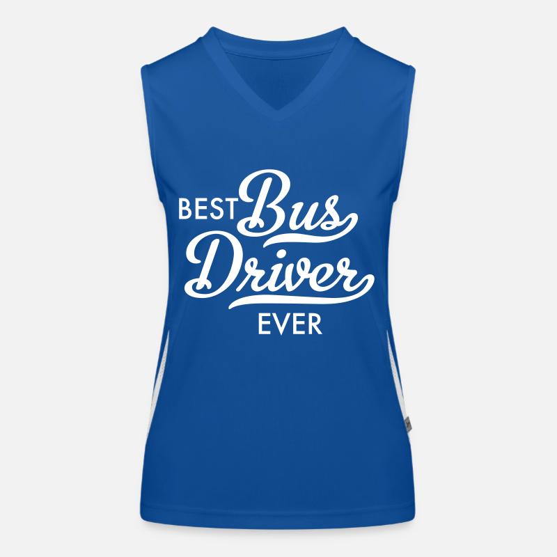 Autobus scolaire Débardeur respirant contrasté Femme