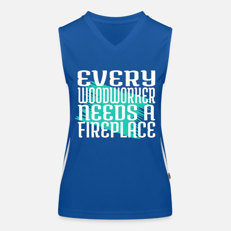 cabinetmaker bday arboriculture Women's Functional Contrast Tank Top