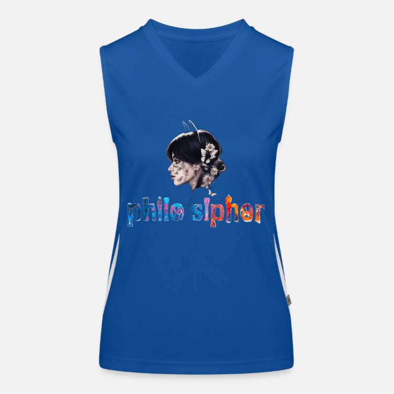 Chica perdida Camiseta funcional de tirantes en contraste para mujer