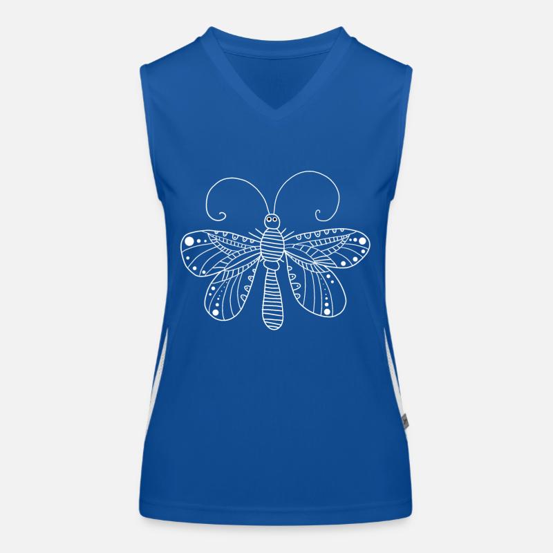 Butterfly Women's Functional Contrast Tank Top