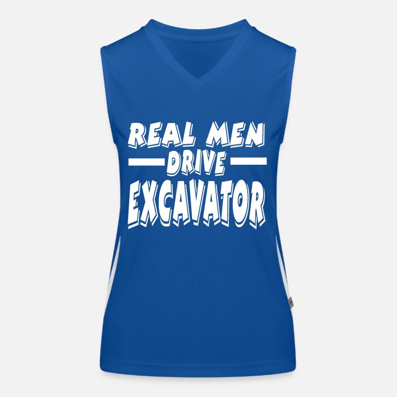 Bagger Funktionelles Kontrast-Tank Top für Frauen