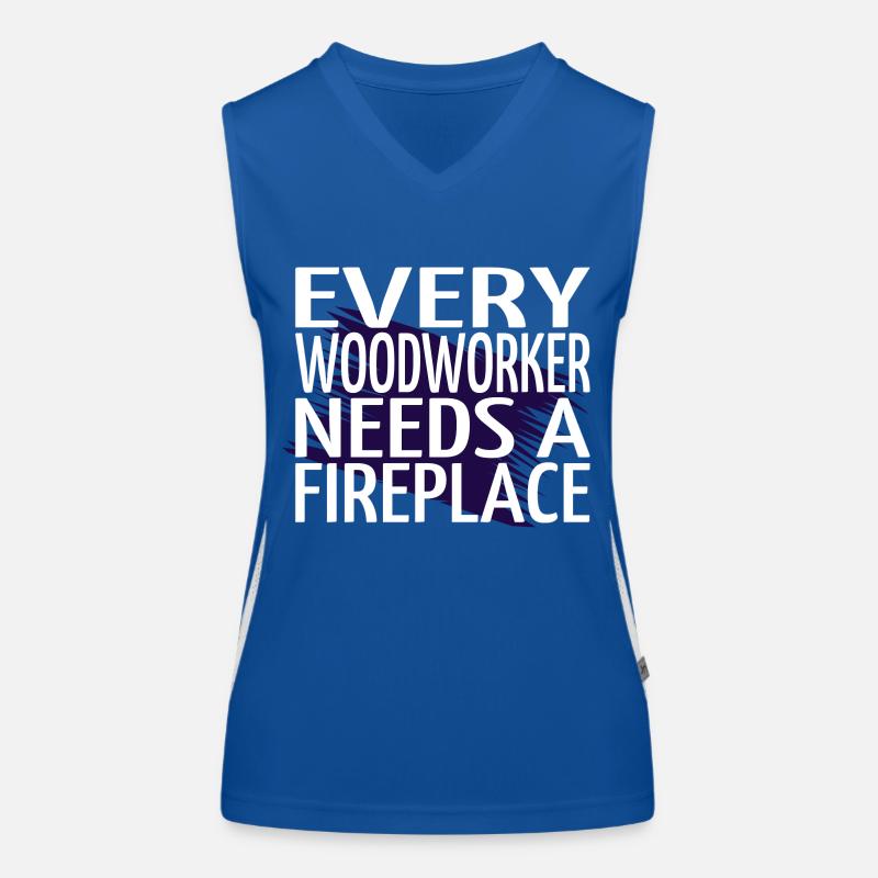 humor logging bday carpenter funny tshirts Funktionelles Kontrast-Tank Top für Frauen